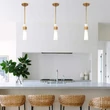 Pendul Elstead metal, rasina, sticla, auriu, opal, E27 - ELS-KRISTY-MP-DG-OPAL