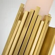 Aplica de perete de baie  Elstead metal, sticla, alama, G9, 4W, 3000K, 800Lm, IP44 - ELS-MARVELE-2WB-AB-OPAL