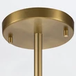 Plafoniera Elstead metal, sticla, alama, opal, E14 - ELS-MARVELE-MP-AB-OPAL