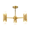 Candelabru Elstead metal, sticla, alama, opal, E14 - ELS-MARVELE6-AB-OPAL
