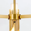 Candelabru Elstead metal, sticla, alama, opal, E14 - ELS-MARVELE6-AB-OPAL