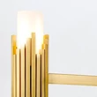 Candelabru Elstead metal, sticla, alama, opal, E14 - ELS-MARVELE6-AB-OPAL