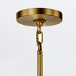 Candelabru Elstead metal, sticla, alama, opal, E14 - ELS-MARVELE8-AB-OPAL