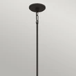 Pendul Elstead metal, sticla, bronz, alabastru, E27 - ELS-QZ-BRECKEN-2P-OZ-OPAL