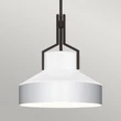 Pendul Elstead metal, sticla, bronz, alabastru, E27 - ELS-QZ-BRECKEN-2P-OZ-OPAL