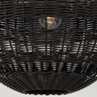 Pendul Elstead metal, rattan, bronz, E27 - ELS-QZ-LINDENDALE-P-WT