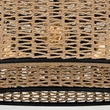 Pendul Elstead metal, franghie, negru, maro, E27 - ELS-QZ-TETON-5P-MBK