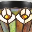 Plafoniera Elstead metal, sticla, bronz, multicolor, E27 - ELS-QZ-WATKINS-F-VB