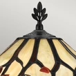 Veioza Elstead metal, rasina, sticla, bronz, multicolor, E27 - ELS-QZ-WHISPERING-TL-VB