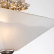 Plafoniera Elstead metal, sticla, ezüst, opal, E27 - ELS-STAR-F-S-DS
