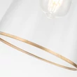 Pendul Elstead metal, sticla, auriu, transparent, E27 - ELS-STARING-MP-DG-CLEAR