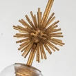 Pendul Elstead metal, sticla, auriu, transparent, E27 - ELS-STARING-MP-DG-CLEAR