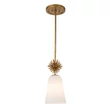 Pendul Elstead metal, sticla, auriu, opal, E27 - ELS-STARING-MP-DG-OPAL