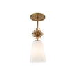 Pendul Elstead metal, sticla, auriu, opal, E27 - ELS-STARING-MP-DG-OPAL