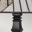 Veioza Elstead metal, sticla, negru, bronz, gri, albastru, E27 - ELS-TF-ALDERLEY-TL-L