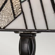 Veioza Elstead metal, sticla, negru, bronz, gri, albastru, E14 - ELS-TF-ALDERLEY-TL-M
