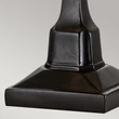 Veioza Elstead metal, sticla, negru, bronz, gri, albastru, E14 - ELS-TF-ALDERLEY-TL-S