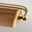 Iluminat tablou Elstead metal, lemn, bronz, maro, E14 - ELS-WINCHFIELD-PLL-AB-OAK