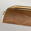 Iluminat tablou Elstead metal, lemn, bronz, maro, E14 - ELS-WINCHFIELD-PLL-AB-OAK