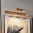 Iluminat tablou Elstead metal, lemn, bronz, maro, E14 - ELS-WINCHFIELD-PLL-AB-OAK