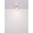 Ventilator Globo HINES metal, plastic, alb, multicolor, LED, 10W, 3000-6500K, 750Lm - 03609B