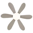 Ventilator Globo DELORES metal, plastic, , alb, nisipiu, LED, 5W, 40-350lm, 2700K-6500K - 03625SA