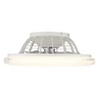 Corp iluminat cu ventilator Globo CORUSSO metal, plastic, akrill, alb, LED, 3000K - 6500K, 40W, 2500lm - 03654