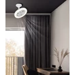 Ventilator Globo LIDEA metal, plastic, alb, LED, 20W, 1030lm, 3000K-6500K - 03680W