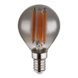 Bec LED Globo LED BULB sticla, fumuriu, E14, 1800K, 6W, 380lm - 10589S