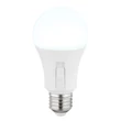 Bec Globo Bulb metal, plastic, alb, nichel, E27, 9W, 3000-4000-6500K, 830Lm - 10615