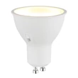 Bec Globo Bulb metal, plastic, alb, nichel, GU10, 5W, 3000-4000-6500K, 450Lm - 10805
