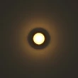 Aplica de perete Globo LASSE plastic, negru, alb, LED, 1.2W, 3000K, 130Lm - 12379A