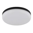 Plafoniera Globo MATTHEW plastic, negru, alb, LED, 12W, 4000K, 800lm - 12387-18