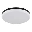 Plafoniera Globo MATTHEW plastic, negru, alb, LED, 18W, 4000K, 1080lm - 12387-24