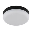 Plafoniera Globo MATTHEW plastic, negru, alb, LED, 8W, 4000K, 570lm - 12387-8