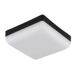 Plafoniera Globo MATTHEW plastic, negru, alb, LED, 8W, 4000K, 570lm - 12388-8