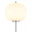 Lampadar Globo BLACKY I metal, sticla, nichel, alb, E27 - 15345SNO