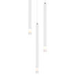 Pendul Globo RYAN metal, plastic, alb, transparent, G9 - 15629W-3