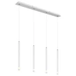 Pendul Globo RYAN metal, plastic, alb, transparent, G9 - 15629W-4