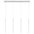 Pendul Globo RYAN metal, plastic, alb, transparent, G9 - 15629W-4