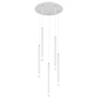 Pendul Globo RYAN metal, plastic, alb, transparent, G9 - 15629W-5