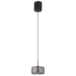 Pendul Globo FOGSY metal, sticla, acril, negru, fumuriu, LED, 6W, 4000K, 500Lm - 15634