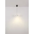 Pendul Globo FOGSY metal, sticla, acril, negru, fumuriu, LED, 6W, 4000K, 500Lm - 15634