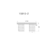 Plafoniera Globo UNDERWOOD lemn, sticla, maro, fumuriu, E27 - 15915-2