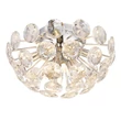 Plafoniera Globo VIRINA metal, cristal, crom, transparent, G9, 7W - 16047DC