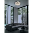 Plafoniera Globo VIRINA metal, cristal, crom, transparent, G9, 7W - 16047DC