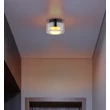 Plafoniera Globo HIGGINS metal, sticla, negru, fumuriu, GX53, 6W, 1800K, 270Lm - 16055DS