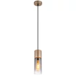 Pendul Globo ANNIKA metal, sticla, cappuccino, fumuriu, E27 - 21000HCA