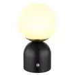 Veioza Globo JULSY metal, acril, negru, alb, LED, 2700K-6500K, 2.5W, 189lm - 21006S