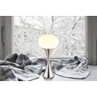 Veioza Globo LULA metal, sticla, nichel, opal, E14 - 21027N